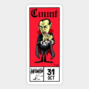 The Count Sticker